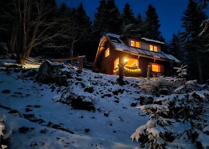 Holiday home On Kobilica Off Grid Alpine Eco Retreat With Stunning Views Trail Access Only Hike&bike *